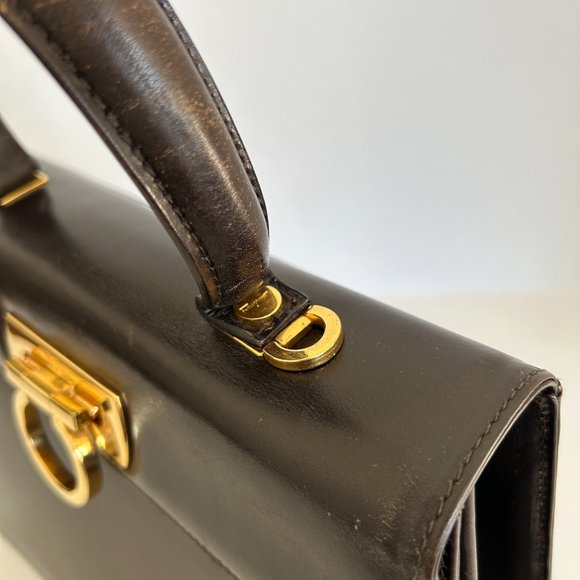 Salvatore Ferragamo Vintage Iconic Top Handle Handbag - Picture 6 of 12